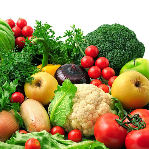  Verduras e legumes da cor verde escura contém uma grande concentração de ferro