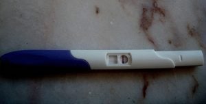 teste de gravidez negativo 1