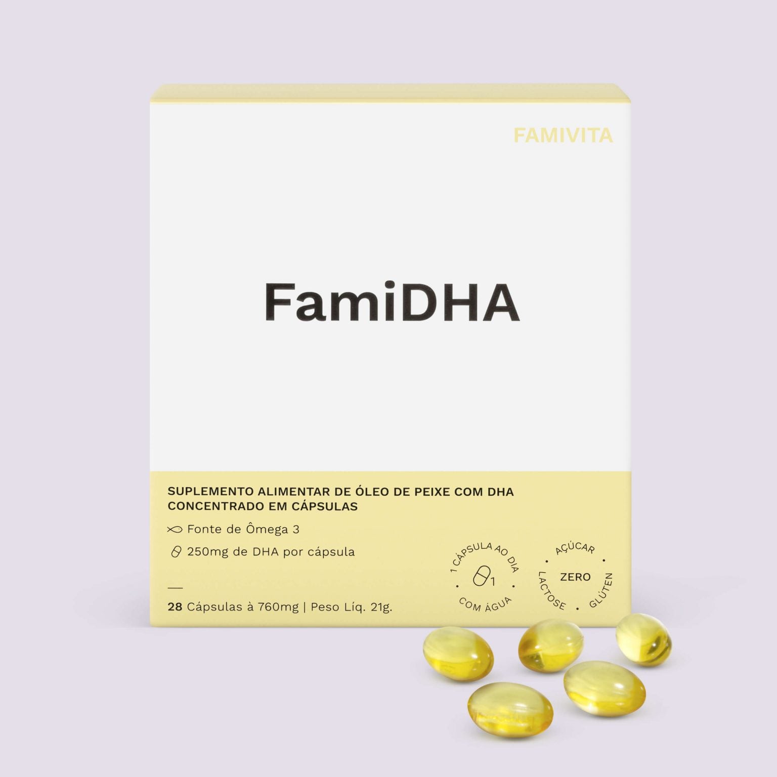 FamiDHA - Suplemento com DHA Concentrado | Famivita