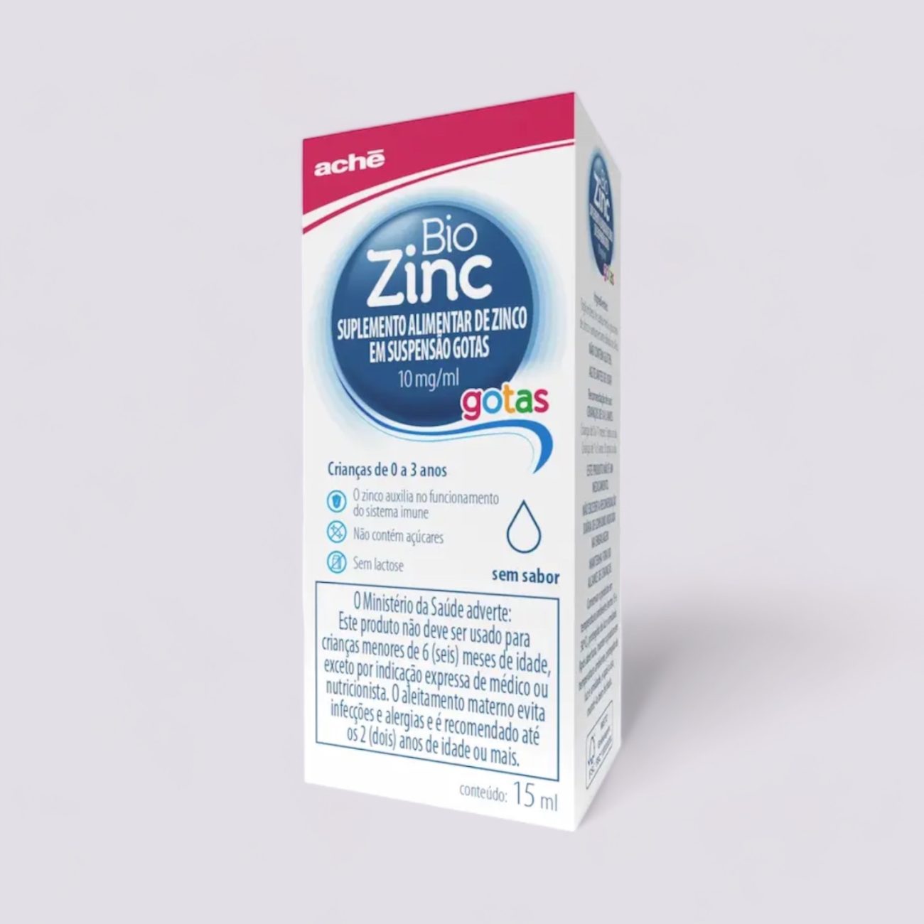 Biozinc BioZinc Gotas - 10mg - Suplemento Infantil com Zinco | Famivita