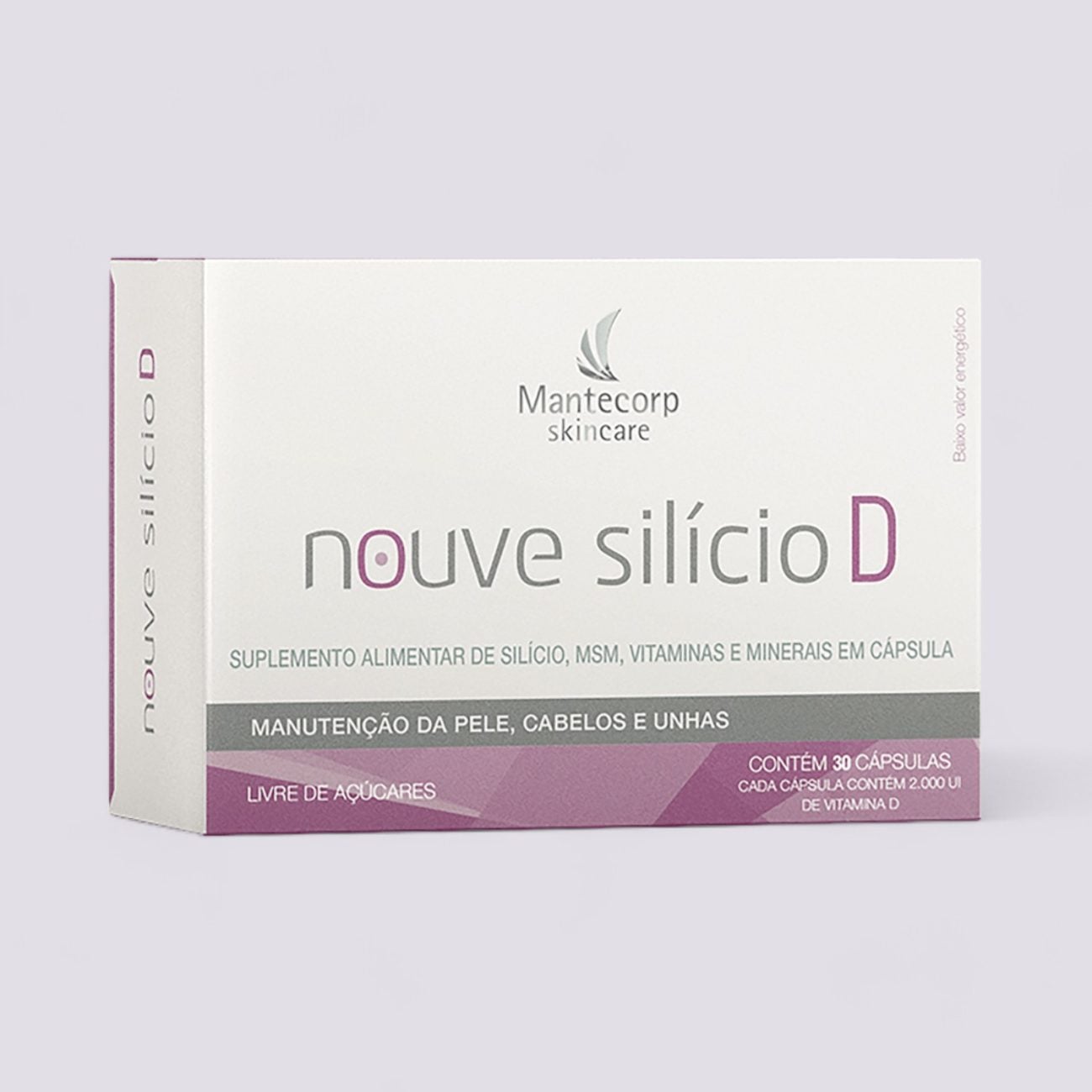 Nouve Silício D - 30 Caps - Pele, Cabelo e Unhas | Famivita