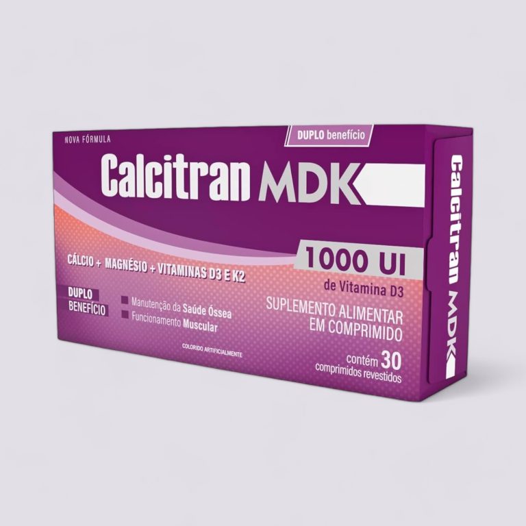 Calcitran MDK - 30, 60 e 90 Comp - Saúde Óssea | Famivita