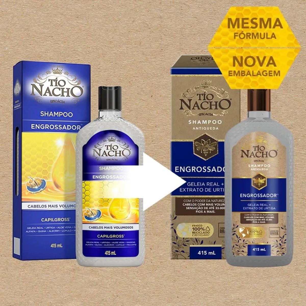 Shampoo Tio Nacho Engrossador - Imagem 4