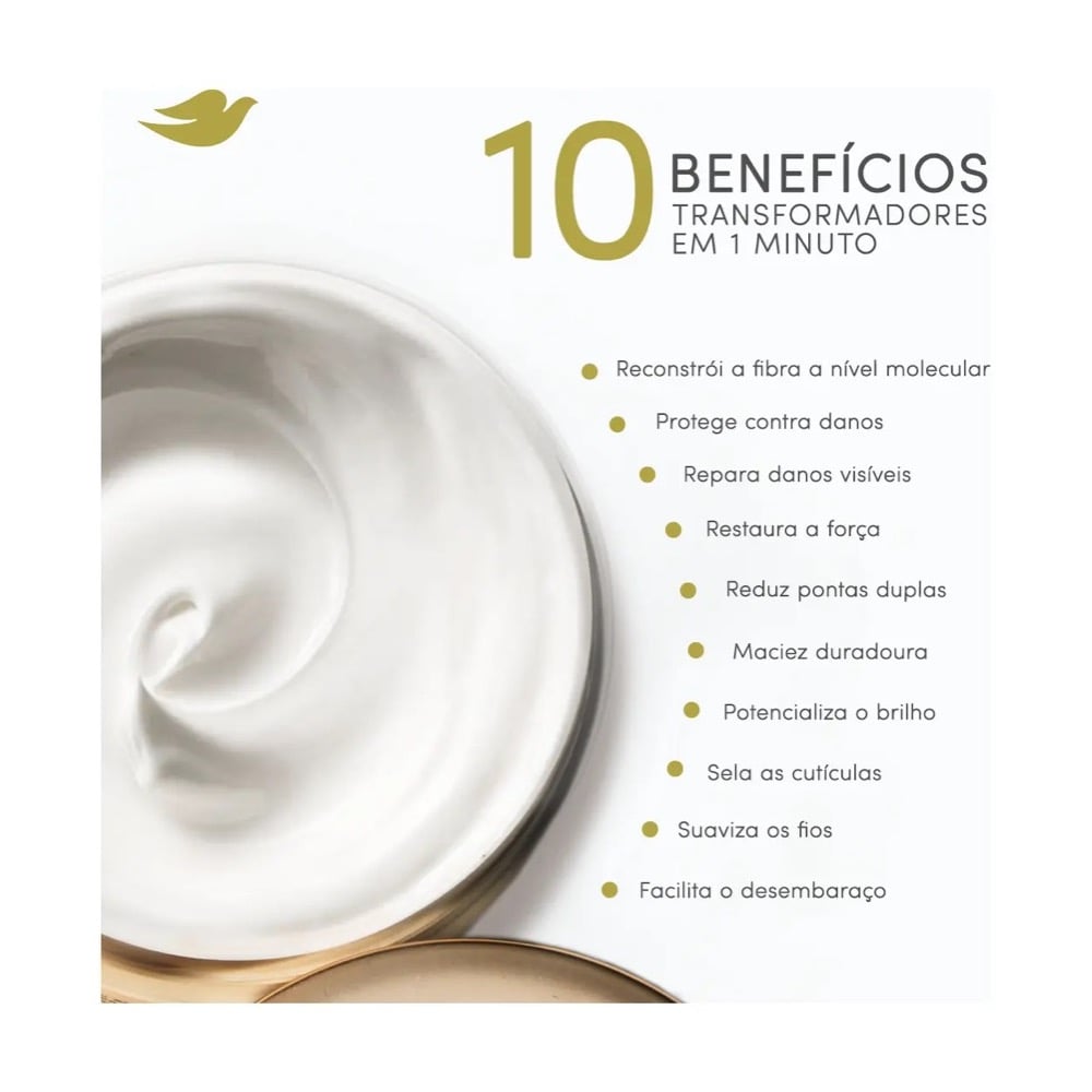 Mascara de Tratamento Dove Reconstrução - Imagem 5