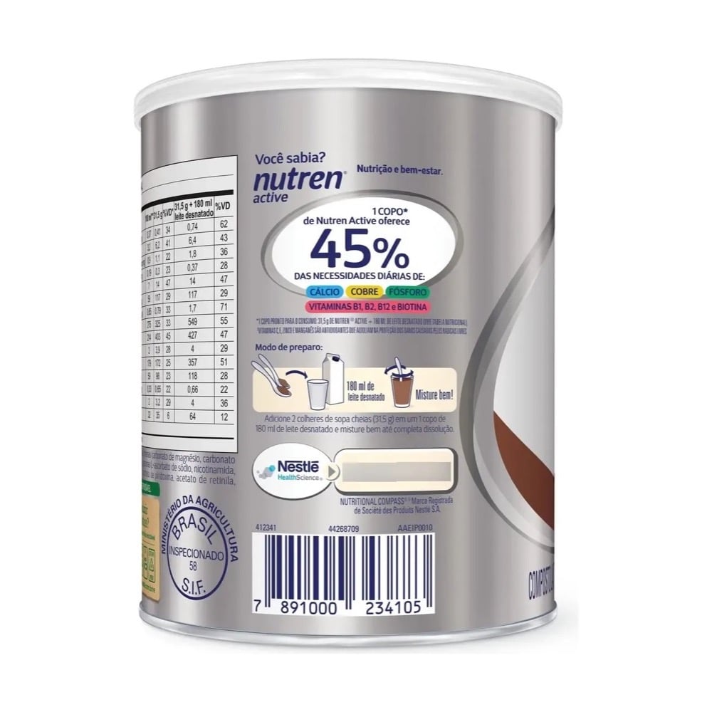 Nutren Active Chocolate - Imagem 3