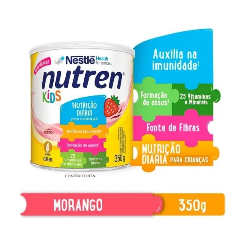 Nutren Kids Morango - Imagem 4