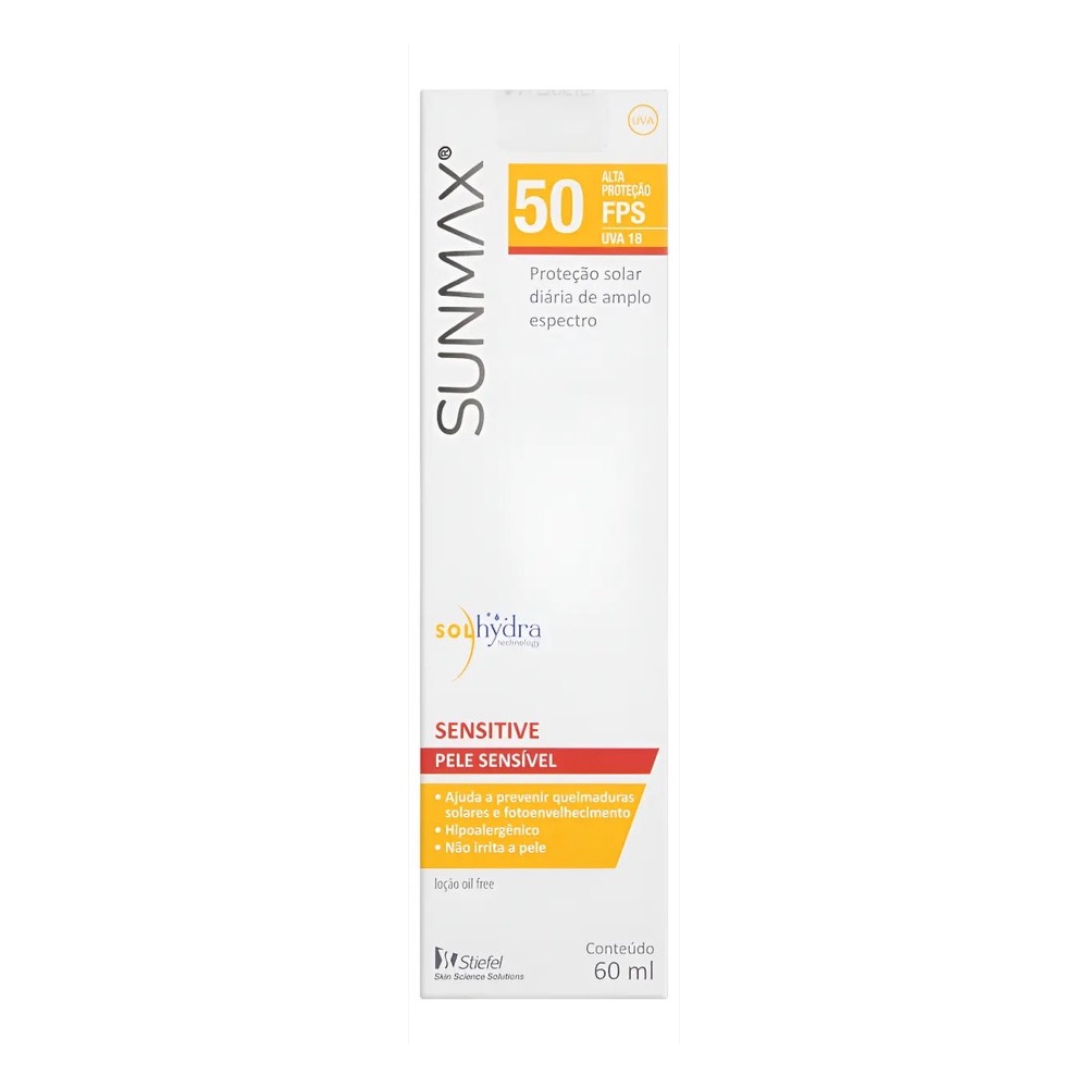 Sunmax Sensitive Loção FPS50 - Imagem 3
