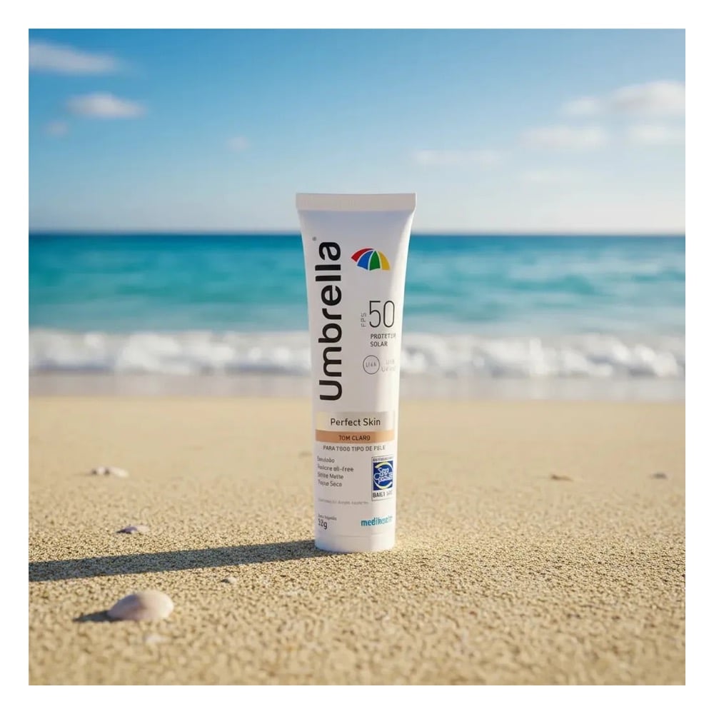 Umbrella Perfect Skin Tom Escuro FPS50 - Imagem 5
