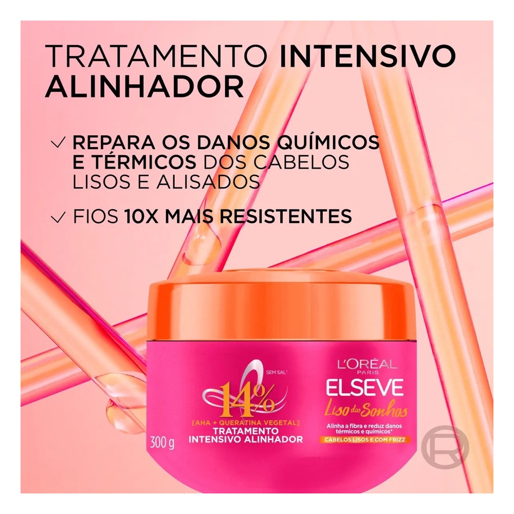 Máscara de Tratamento Elseve Liso dos Sonhos - Imagem 2