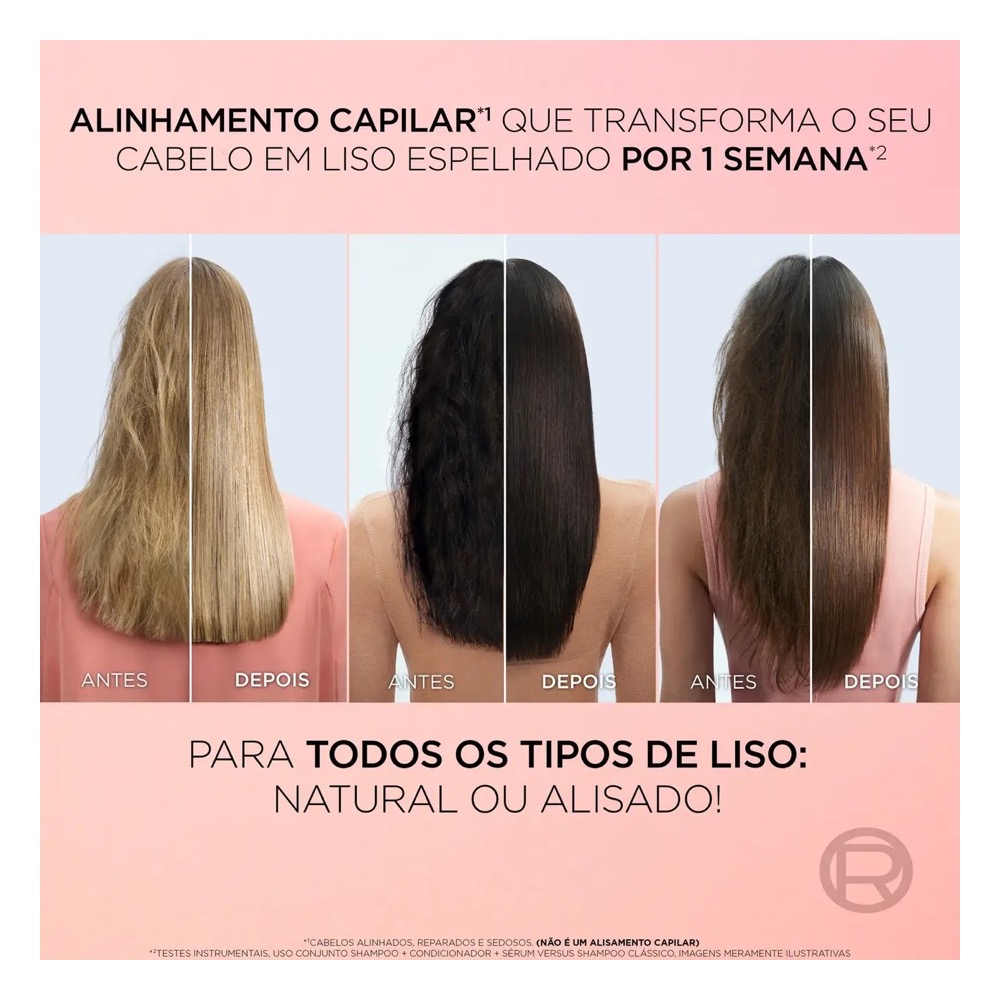Máscara de Tratamento Elseve Liso dos Sonhos - Imagem 3