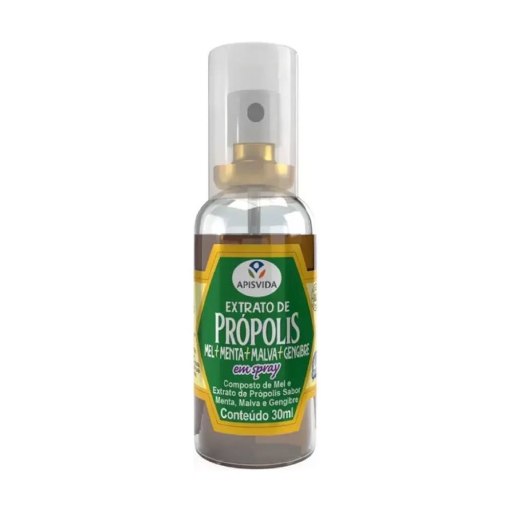 Extrato de Própolis Composto de Mel, Menta e Malva