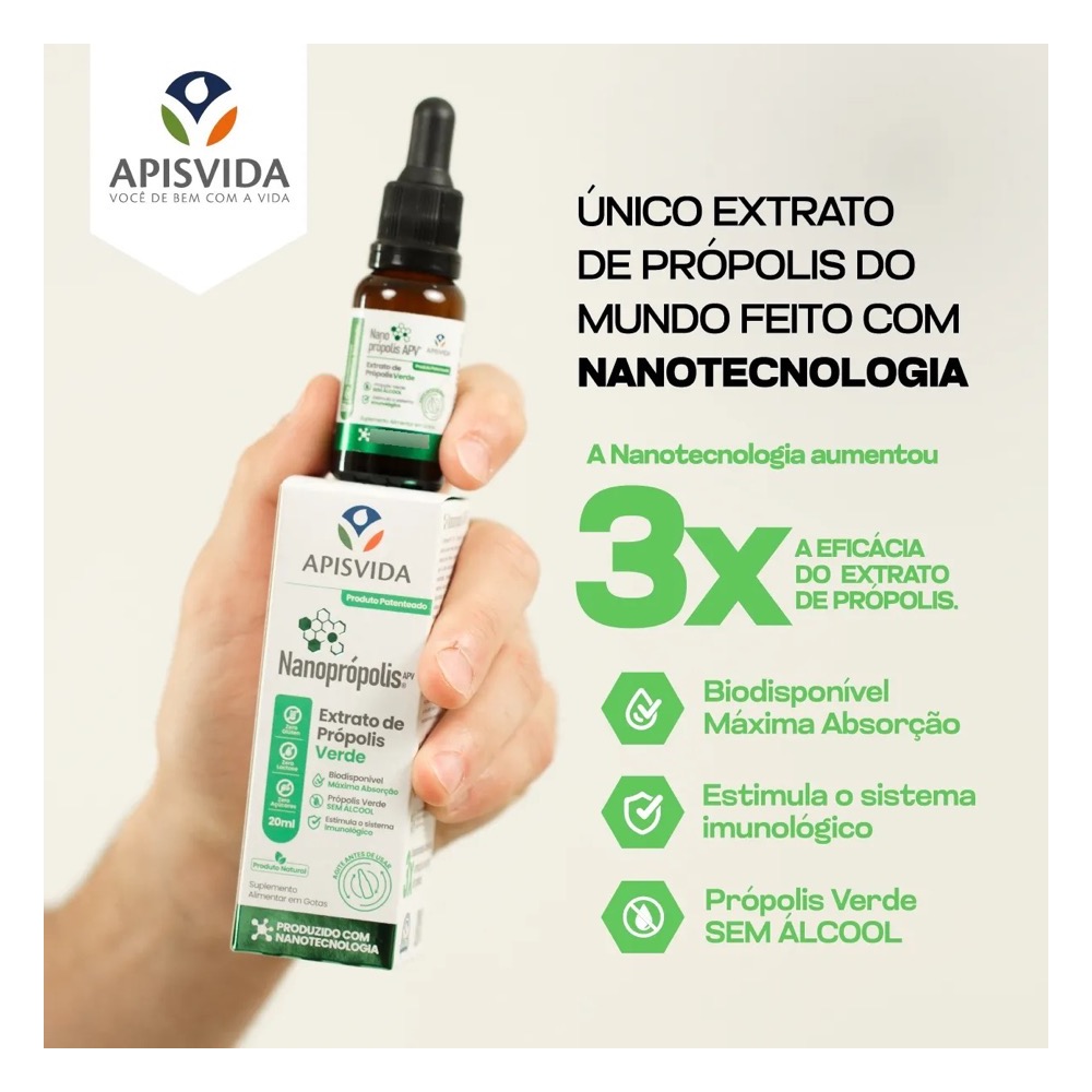 Nanoprópolis - Extrato de Própolis Verde - Imagem 3