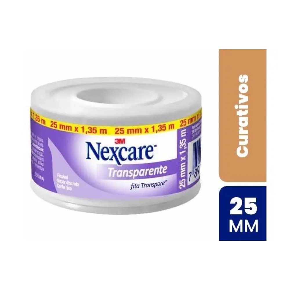Esparadrapo Transparente Nexcare ORE 25mm - Imagem 2