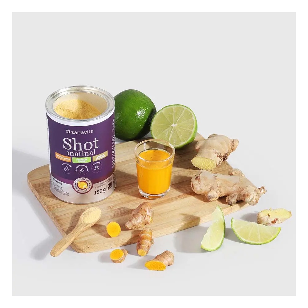 Shot Matinal Sanavita Limão Gengibre - Imagem 2