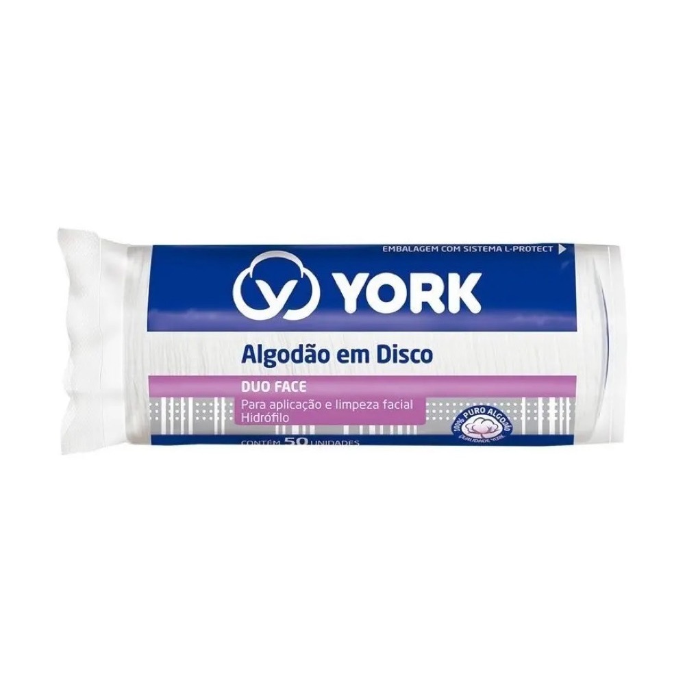 Algodão York Discos