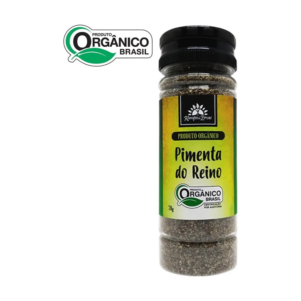 Pimenta do Reino Orgânico em Pó