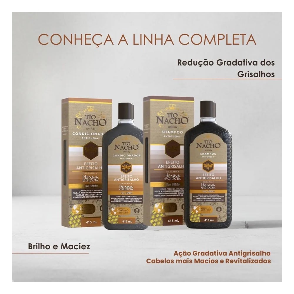 Condicionador Tio Nacho Antigrisalho - Imagem 4