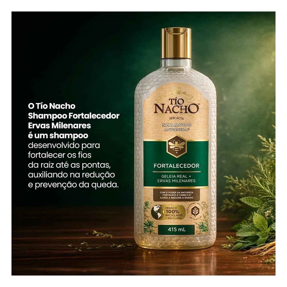Shampoo Tio Nacho Ervas Milenares - Imagem 2