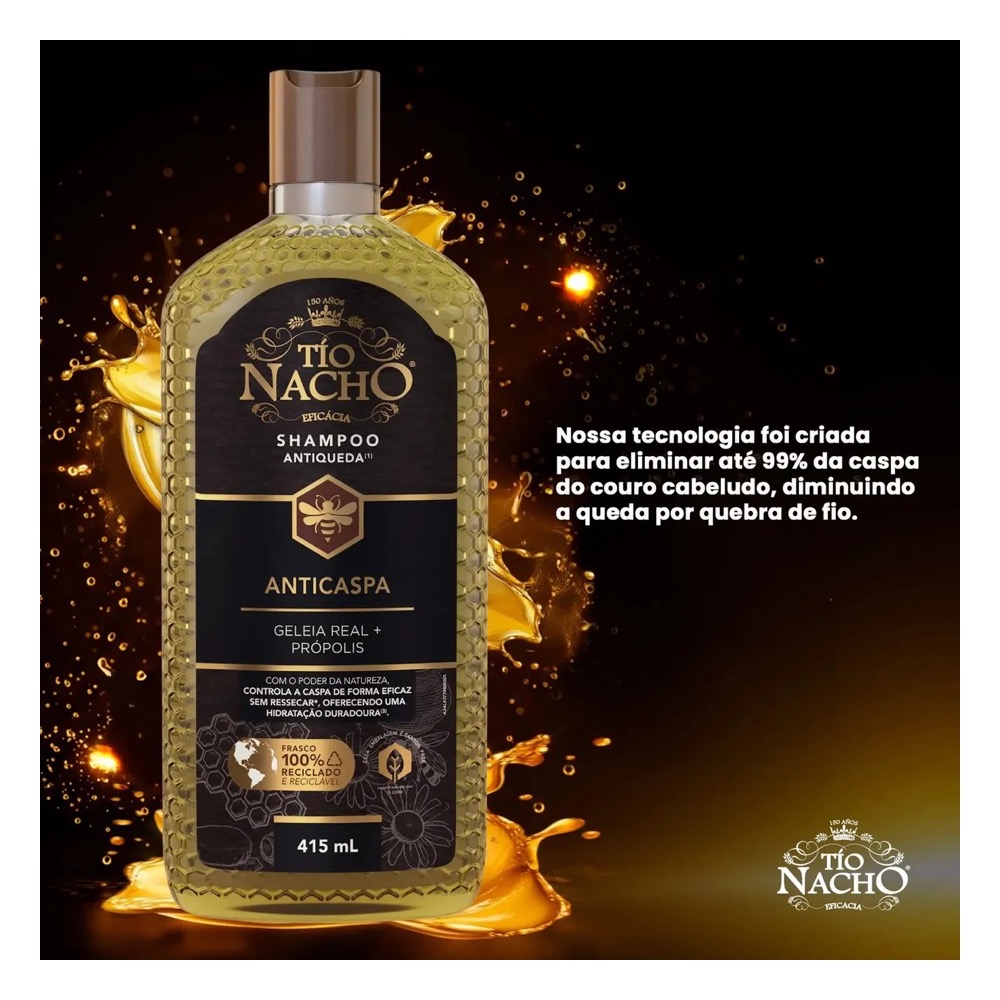 Shampoo Tio Nacho Anticaspa - Imagem 4