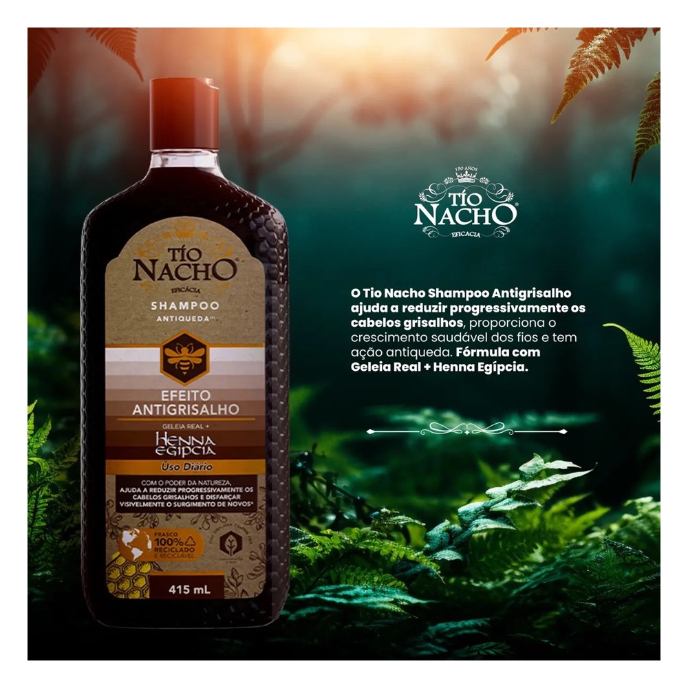 Shampoo Tio Nacho Antigrisalho - Imagem 3