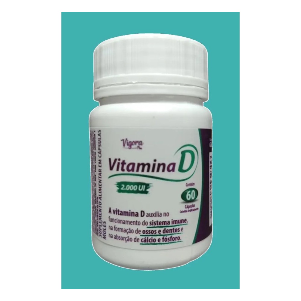 Vigora Plus Vitamina D 2000UI - Imagem 3