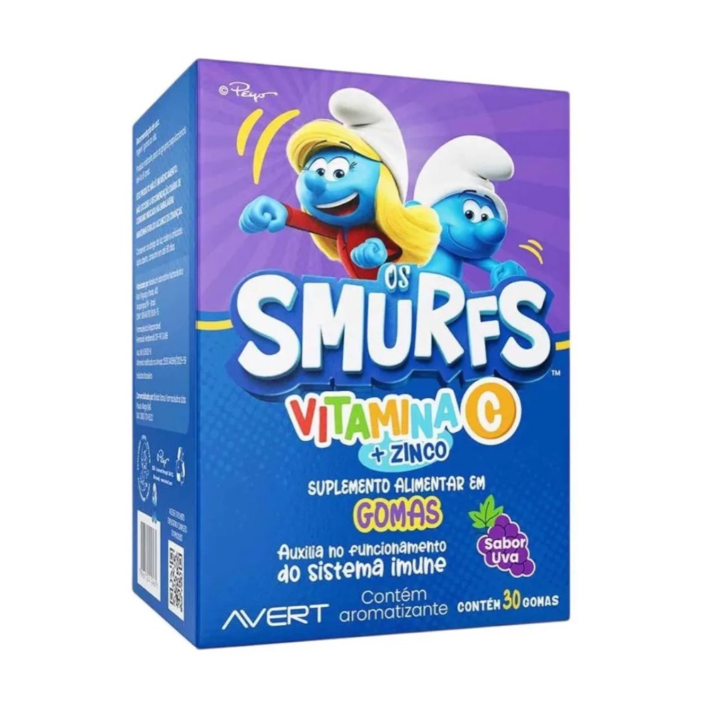 Vitamina Smurfs C+Z Uva - Imagem 4