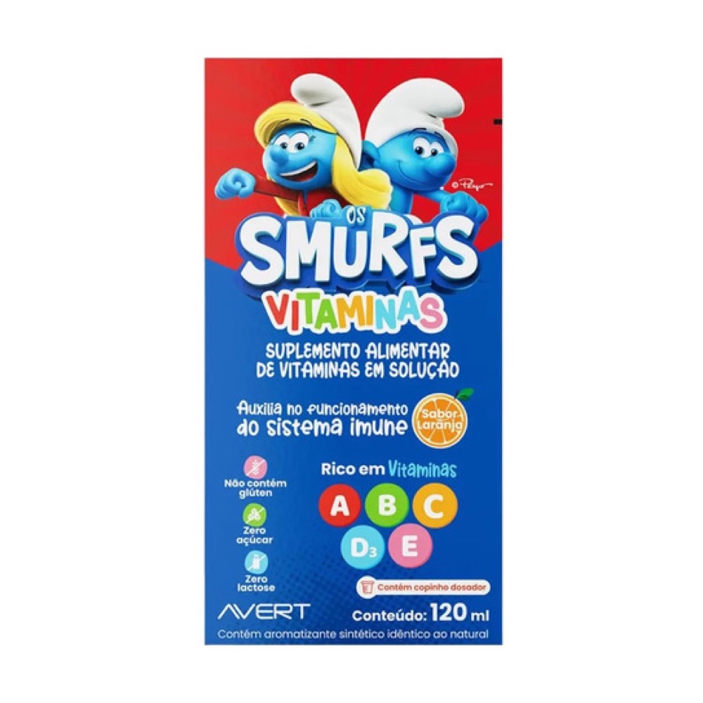 Vitamina Smurfs Infantil - Imagem 3