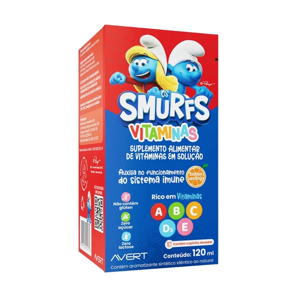 Vitamina Smurfs Infantil - Imagem 4