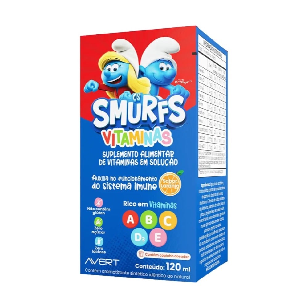 Vitamina Smurfs Infantil - Imagem 5