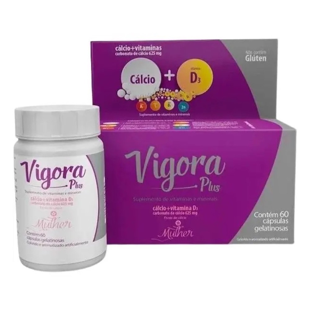Vigora Plus Cálcio + D3 Mulher