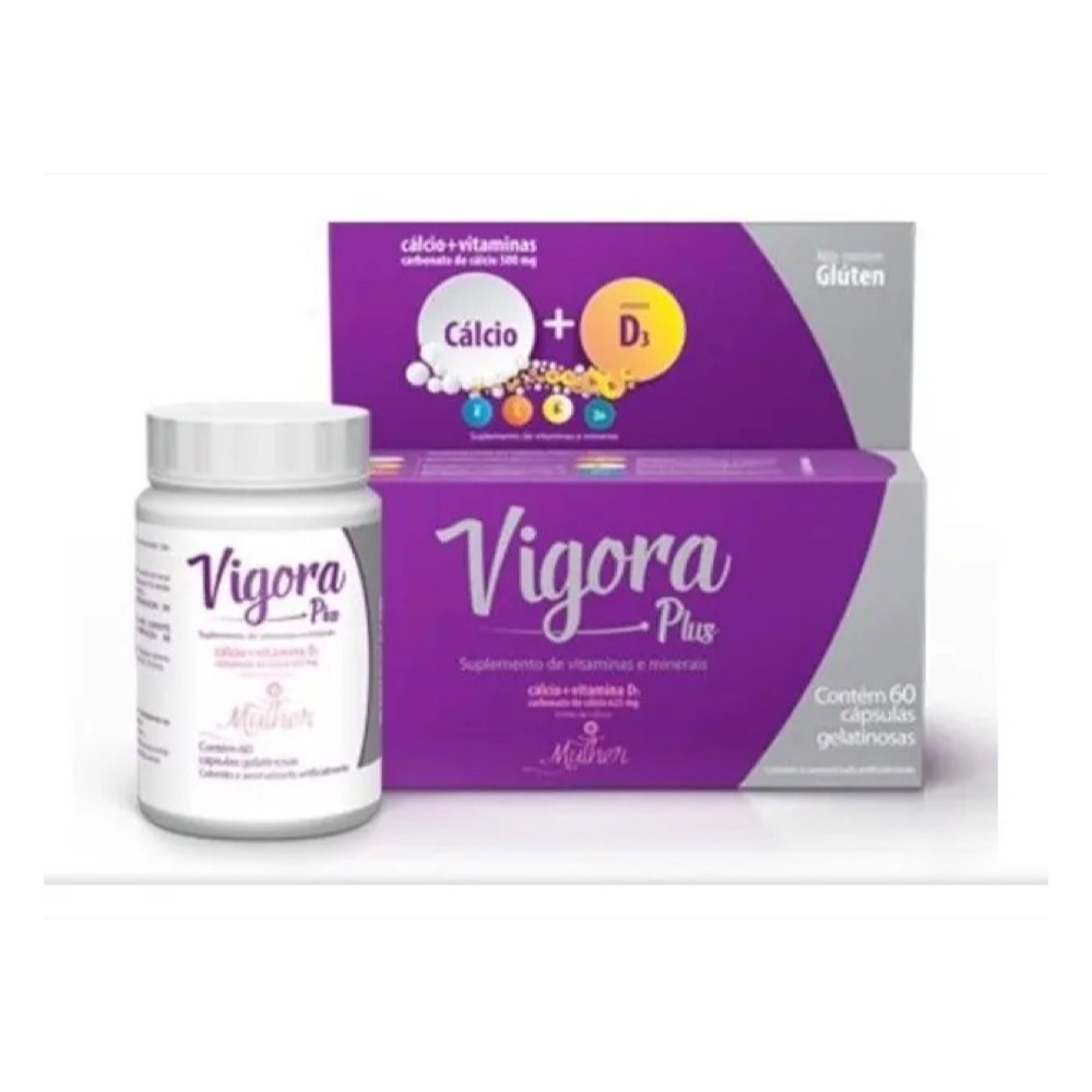 Vigora Plus Cálcio + D3 Mulher - Imagem 3
