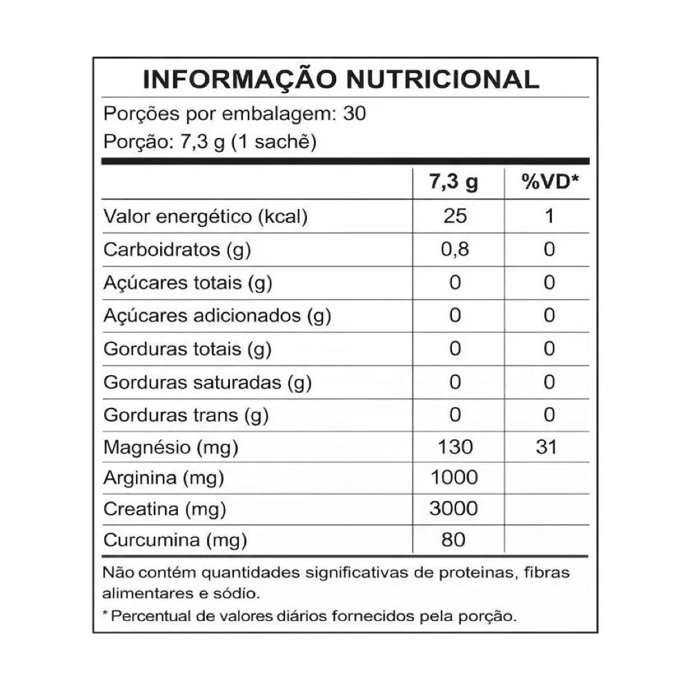 Curc Creatina Frutas Tropicais - Imagem 2