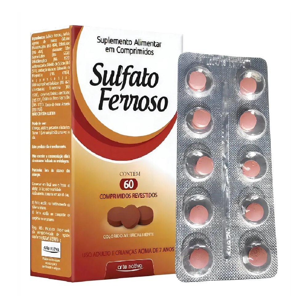 Arte Nativa Sulfato Ferroso Comprimidos - Imagem 2
