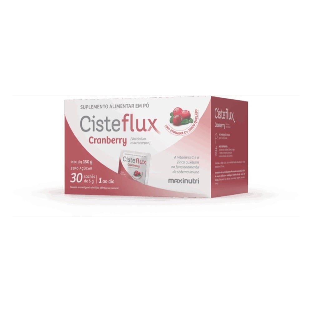 Cisteflux Cranberry Sachês